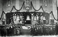 Die neuen Glocken der Pfarrkirche 1921 