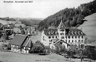 Kuranstalt und Dorf 1910 