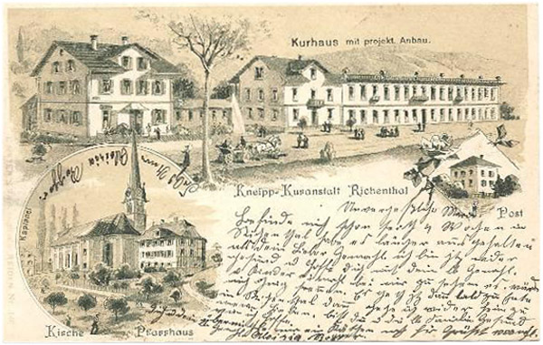 Kneipp- Kuranstalt 1901 