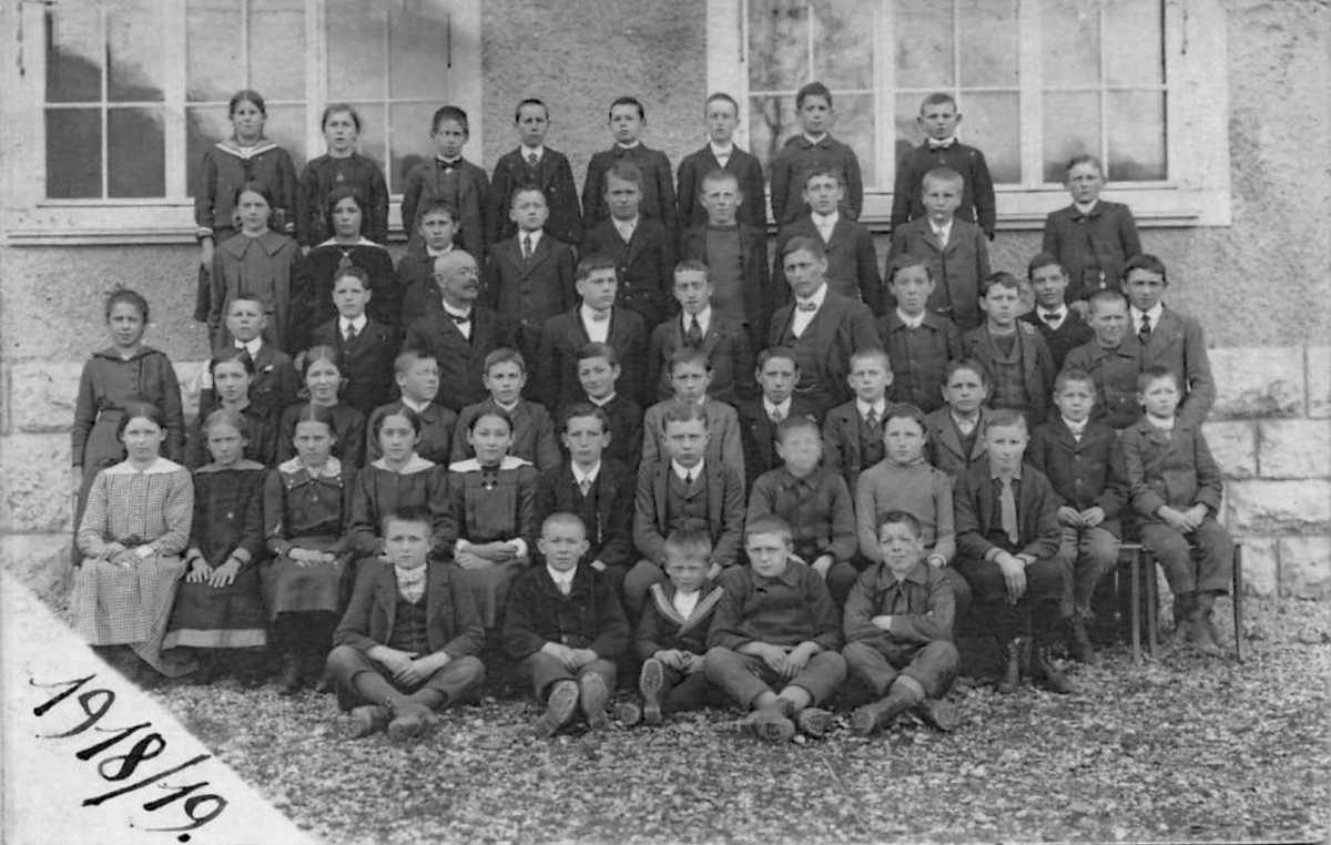 Klassenfoto 1918