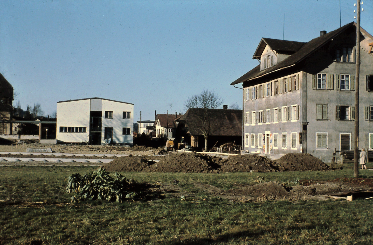 Schulhausbau 1957 