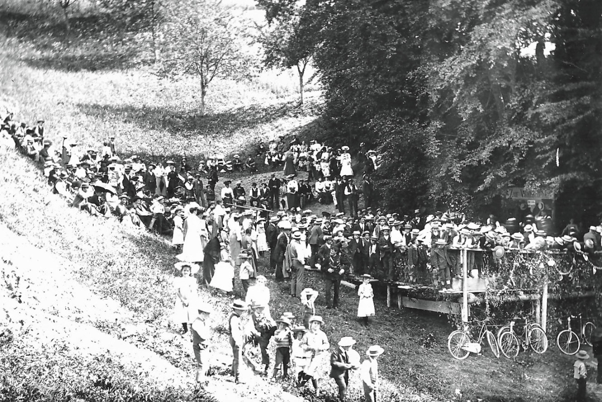 Waldfest im Tanzwinkel 1905 